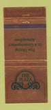 Matchbook Cover - The Plaza Restaurant Copper Mountain Colorado 30 Strike