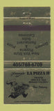 Matchbook Cover - La Pizza II Midwest City OK 30 Strike