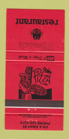 Matchbook Cover - Maria's Restaurant Pizza Canada 30 Strike