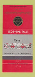Matchbook Cover - Erawan Garden Hotel Indian Wells CA 30 Strike