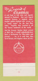 Matchbook Cover - Erawan Garden Hotel Indian Wells CA 30 Strike