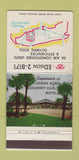 Matchbook Cover - Lehigh Acres Country Club Motel FL 30 Strike
