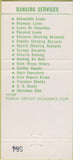 Matchbook Cover - Fort Thomas Building Loan KY 30 Strike