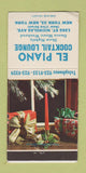 Matchbook Cover - El Piano Cocktail Lounge New York City Chrstimas 30 Strike