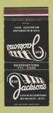 Matchbook Cover - Ray Jackson's Restaurant Milwaukee WI 30 Strike