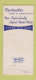 Matchbook Cover - Martinetti's Motel Restaurant Crystal Lake IL 30 Strike