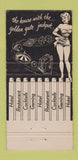 Matchbook Cover - Golden Gate Casino Las Vegas NV 30 Strike