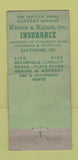 Matchbook Cover - Baltimore Orioles Baseball 30 Strike