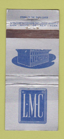 Matchbook Cover - Lumbermens Insurance WEAR 21 Strike Feature