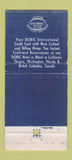 Matchbook Cover - Leamington Motor Hotel Oakland CA WEAR 30 Strike