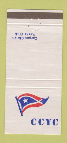 Matchbook Cover - Corpus Christi Yacht Club TX 30 Strike
