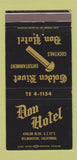 Matchbook Cover - Don Hotel Wilmington CA 30 Strike