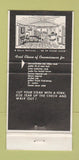 Matchbook Cover - Chesapeake Restaurant Baltimore MD 30 Strike