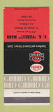 Matchbook Cover - Orient Coal Forest Mann St Joseph MO 30 Strike