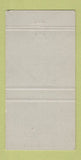 Matchbook Cover - Wellington Square Restaurant Wellington ON 30 Strike