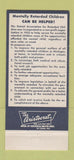 Matchbook Cover - Detroit Association of Retarded Children Detroit MI 30 Strike