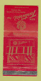 Matchbook Cover - Ben Turturici San Carlos CA WORN 30 Strike