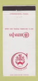 Matchbook Cover - Chilton Inn Phoenix AZ WEAR 30 Strike