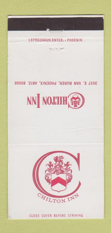 Matchbook Cover - Chilton Inn Phoenix AZ WEAR 30 Strike