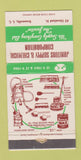 Matchbook Cover - Janitors Supply Chemical Greenville SC WEAR 30 Strike