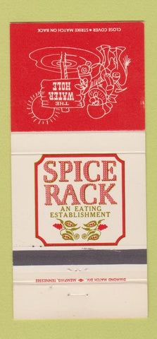 Matchbook Cover - Spice Rack Water Hole Holiday Inn Milwaukee WI 30 Strike