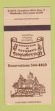 Matchbook Cover - Weissgerber's Gasthaus Waukesha WI WEAR 30 Strike