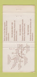 Matchbook Cover - Weissgerber's Gasthaus Waukesha WI WEAR 30 Strike