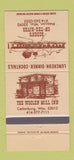Matchbook Cover - Boder's Woolen Mill Inn Mequon Cedarburg WI 30 Strike