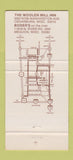 Matchbook Cover - Boder's Woolen Mill Inn Mequon Cedarburg WI 30 Strike