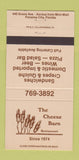 Matchbook Cover - The Cheese Barn Restaurant Panama City FL 30 Strike