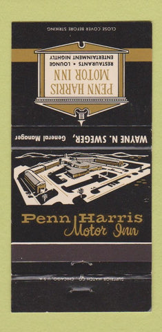 Matchbook Cover - Penn Harris Motor Inn  30 Strike