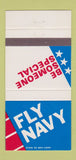 Matchbook Cover - Navy Recruiting 30 Strike