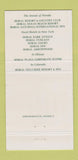 Matchbook Cover - Doral Resort Country Club WEAR 30 Strike