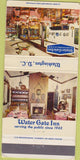 Matchbook Cover - Water Gate Inn Washington DC 30 Strike