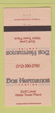 Matchbook Cover - Dos Hermanos Cantina  30 Strike