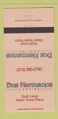 Matchbook Cover - Dos Hermanos Cantina  30 Strike