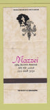 Matchbook Cover - Mazzei New York City  30 Strike