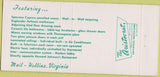 Matchbook Cover - Roanoker Motor Lodge Roanoke VA 30 Strike