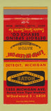 Matchbook Cover - Detroit MI Spring Company Eaton  30 Strike