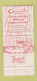 Matchbook Cover - Camillo's rEStaurant New Orleans LA WEAR 30 Strike