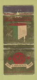 Matchbook Cover - Carnation Los Angeles CA 1949 WEAR 30 Stick