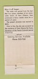 Matchbook Cover - Court of Two Sisters New Orleans LA 30 Strike