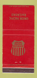 Matchbook Cover - Union Pacific Railroad WEAR 30 Strike