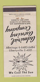 Matchbook Cover - Admiral Awning Chicago IL 30 Strike