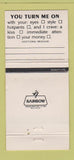 Matchbook Cover - Sunshine Inn Philadelphia PA 30 Strike