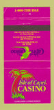 Matchbook Cover - Isle of Capri Casino Bossier City LA Biloxi MS 30 Strike