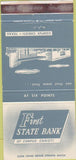 Matchbook Cover - First State Bank Corpus Christi TX WEAR 30 Strike
