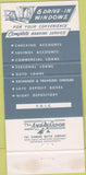 Matchbook Cover - First State Bank Corpus Christi TX WEAR 30 Strike