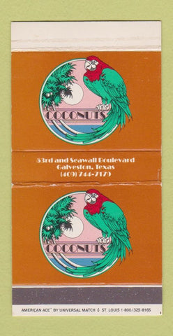 Matchbox - Coconuts Galveston TX parrot