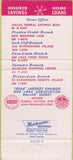 Matchbook Cover - Dallas Federal Savings Dallas TX 30 Strike